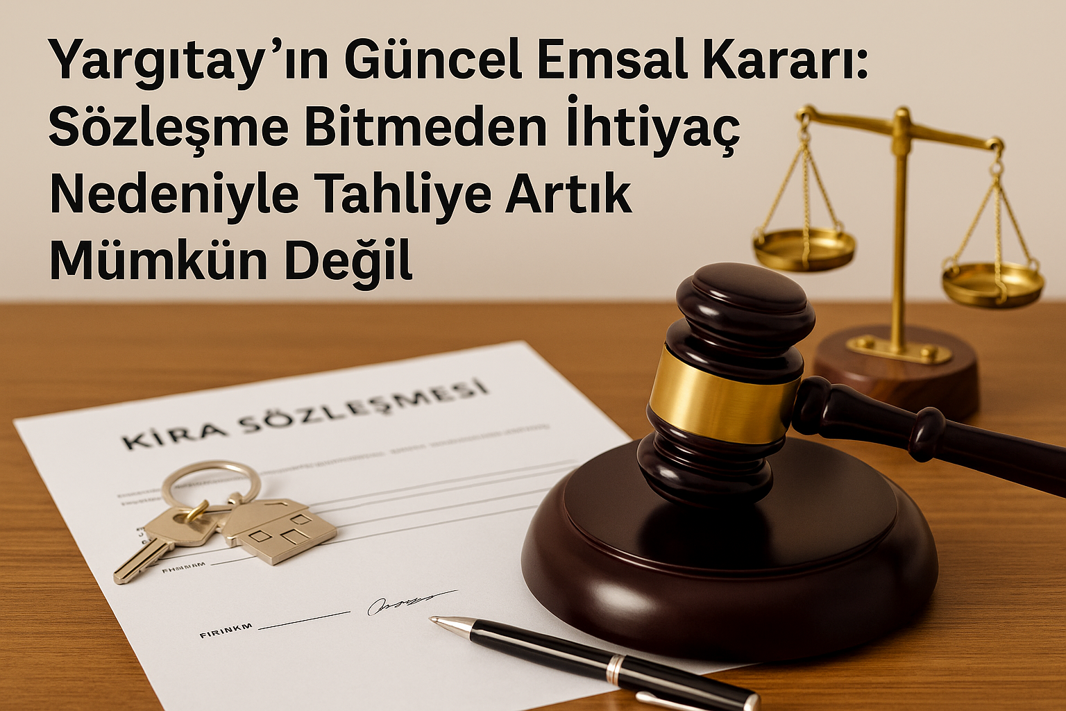 Yargıtay’ın güncel emsal kararı ve kira sözleşmesi görseli