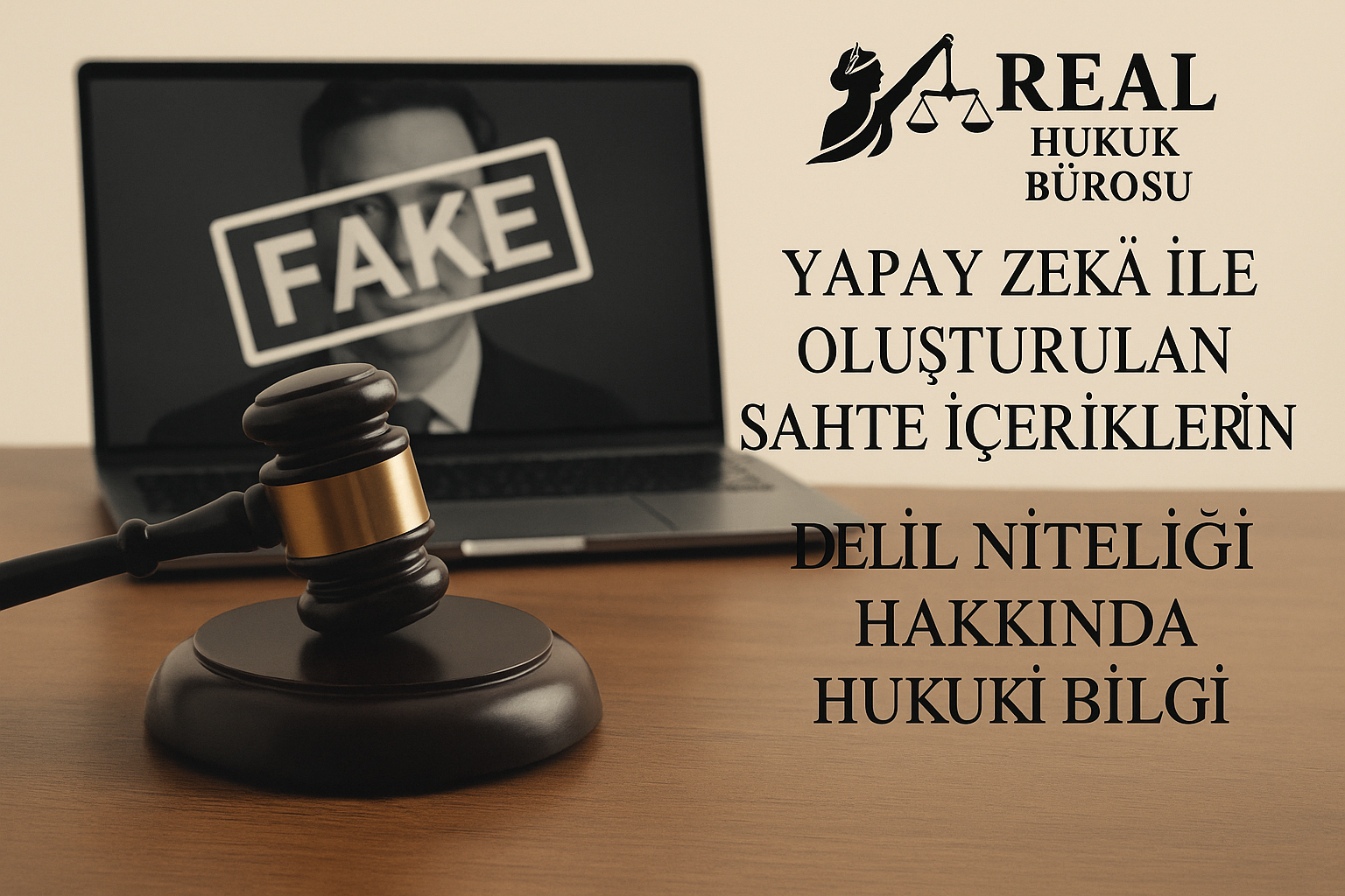 Yapay Zekâ ile Oluşturulan Sahte İçeriklerin Delil Niteliği | Real Hukuk Bürosu Yapay zekâ ile oluşturulan sahte içeriklerin delil niteliği - Real Hukuk Bürosu